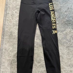 Women’s Lulu x Soul Cycle Los Angeles Medium Black Leggings